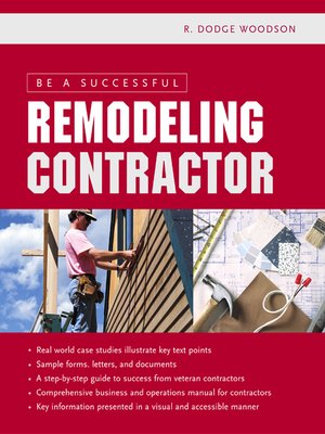 cover image of Be a Successful Remodeling Contractor